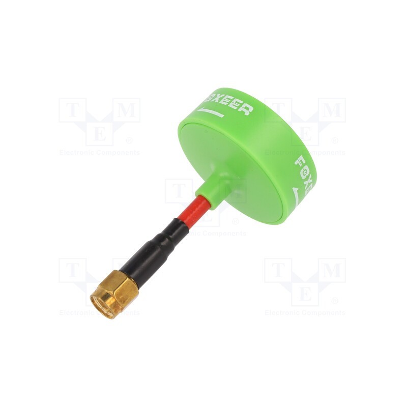1 pcs x EMAX - EMX-1757-GREEN - Antenna, green, SMA, 5800MHz, 35x62mm, 50Ω, Antenna: WiFi, 3dBi
