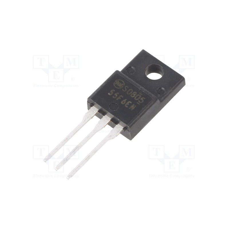 1 pcs x SHINDENGEN - P55F6EN-5600 - Transistor: N-MOSFET, EETMOS2, unipolar, 60V, 55A, Idm: 220A, 44W