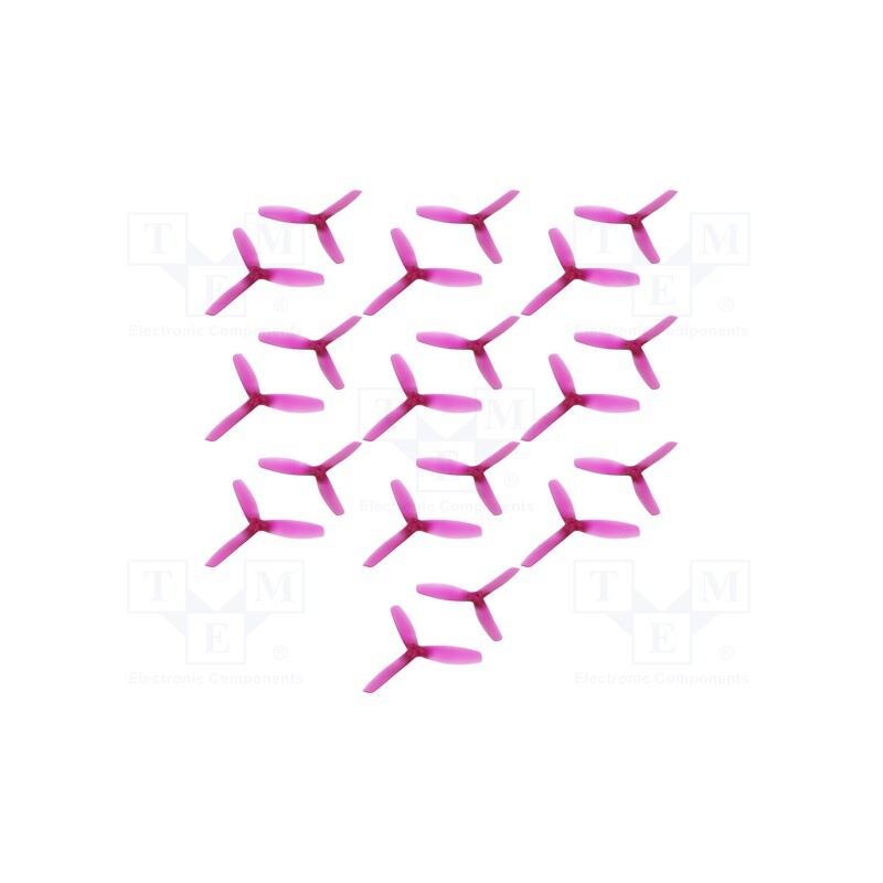 1 set x EMAX - EMX-AC-1782-PURPLE - Propeller, Kit: CW x10 + CCW x10, purple, Number of blades: 3
