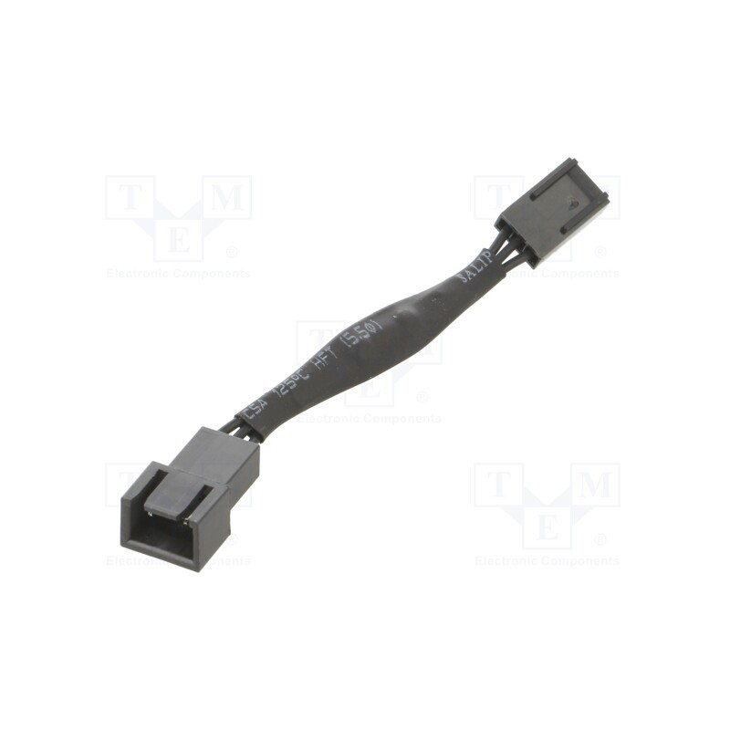 1 pcs x Akasa - AK-CBFA05-05 - Wire: for fan supplying, Plug: straight, 0.08m