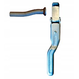 Side lock, bottom opening, left pin