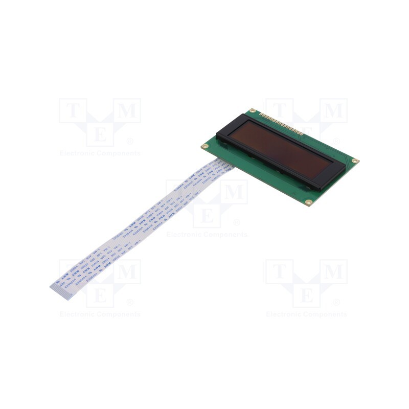 1 pcs x RAYSTAR OPTRONICS - REG010032BRPP5N00000 - Display: OLED, graphical, 100x32, Dim: 98x60x10mm, red, PIN: 16