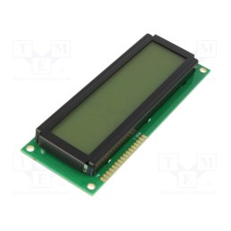 1 pcs x DISPLAY ELEKTRONIK - DEM 16215 SYH-LY-CYR22 - Display: LCD, alphanumeric, STN Positive, 16x2, 122x44x14.5mm, LED