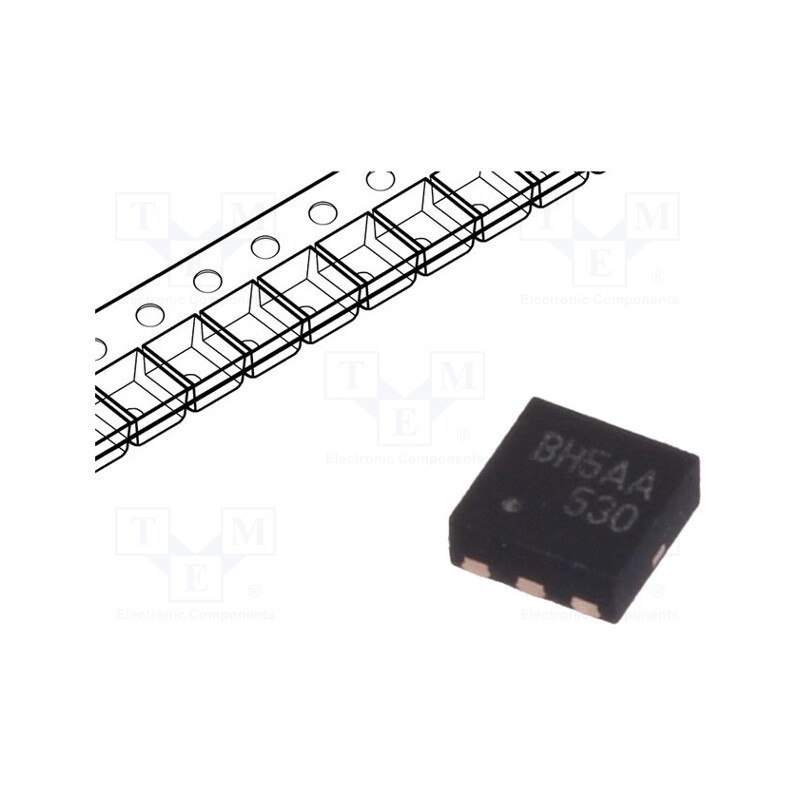 1 pcs x ONSEMI - FDMA530PZ - Transistor: P-MOSFET, unipolar, -30V, -6.8A, 2.4W, MicroFET