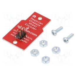1 pcs x SPARKFUN ELECTRONICS - SEN-12617 - Sensor: optical, encoder, 5VDC, Digit.out: 2, SparkFun RedBot