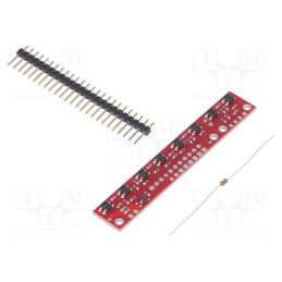 1 pcs x POLOLU - POLOLU-960 - Sensor: distance, reflective, 3.3÷5VDC, Ch: 8, 75x12.7mm, 1pcs.