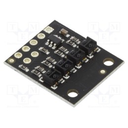 1 pcs x POLOLU - QTRX-HD-04A REFLECTANCE SENSOR ARRAY - Sensor: distance, reflective, 2.9÷5.5VDC, analog, Ch: 4, 17x20mm, HD