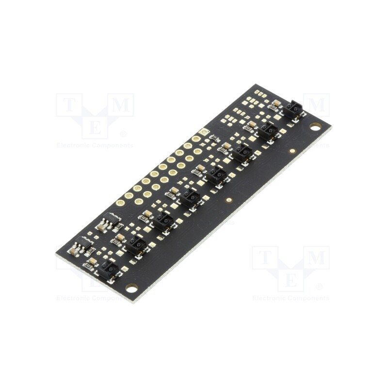 1 pcs x POLOLU - QTRX-MD-08RC REFLECTANCE SENSOR ARRAY - Sensor: distance, reflective, 2.9÷5.5VDC, digital, Ch: 8, 61x20mm