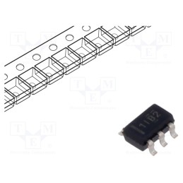 1 pcs x TEXAS INSTRUMENTS - OPA145IDBVR - IC: operational amplifier, 5.5MHz, Ch: 1, SOT23-5,