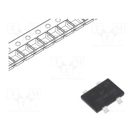 3 pcs x YANGJIE TECHNOLOGY - YBSM6006 - Bridge rectifier: single-phase, 600V, If: 6A, Ifsm: 150A, YBS3, SMT