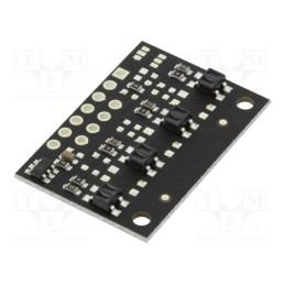 1 pcs x POLOLU - QTR-MD-04A REFLECTANCE SENSOR ARRAY - Sensor: distance, reflective, 2.9÷5.5VDC, analog, Ch: 4, 29x20mm, MD