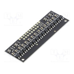 1 pcs x POLOLU - QTR-HD-15RC REFLECTANCE SENSOR ARRAY - Sensor: distance, reflective, 2.9÷5.5VDC, digital, Ch: 15, 61x20mm