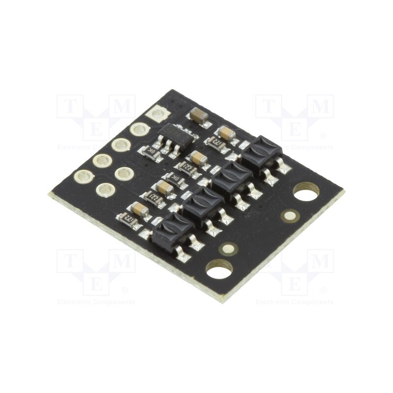 1 pcs x POLOLU - QTR-HD-04RC REFLECTANCE SENSOR ARRAY - Sensor: distance, reflective, 2.9÷5.5VDC, digital, Ch: 4, 17x20mm