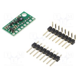 1 pcs x POLOLU - LPS25HB PRESSURE/ALTITUDE SENSOR CARRIER - Sensor: atmospheric, pressure,altitude, I2C,SPI, 2.5÷5.5VDC, Ch: 1
