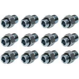 Connections to a 5-section hydraulic distributor, 80l