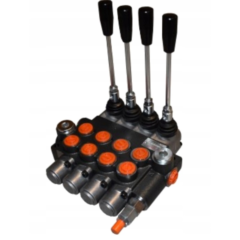 4-section hydraulic distributor, 80l