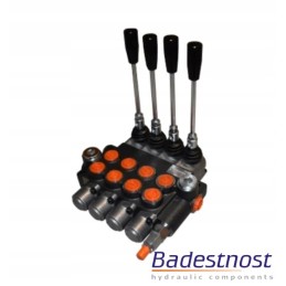 4-section hydraulic distributor, 80l