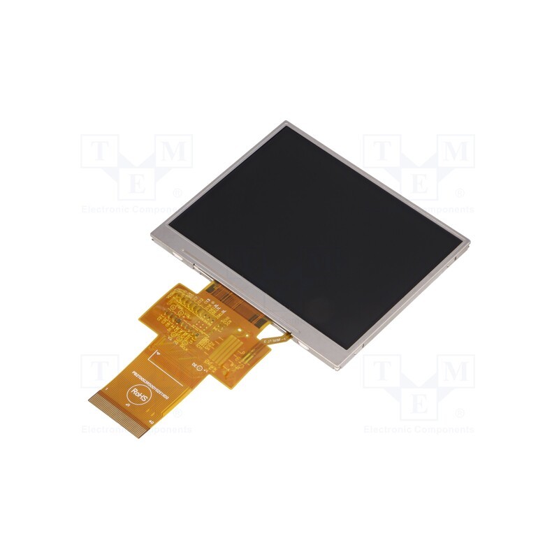 1 pcs x RAYSTAR OPTRONICS - RFC350Y-AIW-DNN - Display: TFT, 3.5', 320x240, Illumin: LED, Dim: 76.84x63.84x3.27mm