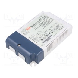 1 pcs x MEAN WELL - IDLC-45A-350 - Power supply: switched-mode, LED, 33W, 57÷95VDC, 350mA, 90÷295VAC