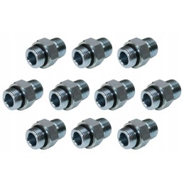 Connections to a 4-section hydraulic distributor, 40l