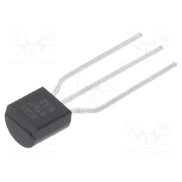 5 pcs x ONSEMI - KSA1015YTA - Transistor: PNP, bipolar, 50V, 0.15A, 0.4W, TO92