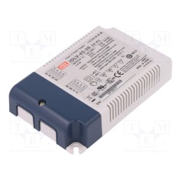 1 pcs x MEAN WELL - IDLV-45-36 - Power supply: switched-mode, LED, 45W, 36VDC, 1.25A, 90÷295VAC