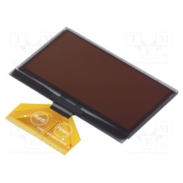 1 pcs x RAYSTAR OPTRONICS - REX012864HWPP3N00000 - Display: OLED, graphical, 2.42', 128x64, Dim: 60.5x37x2.15mm, white