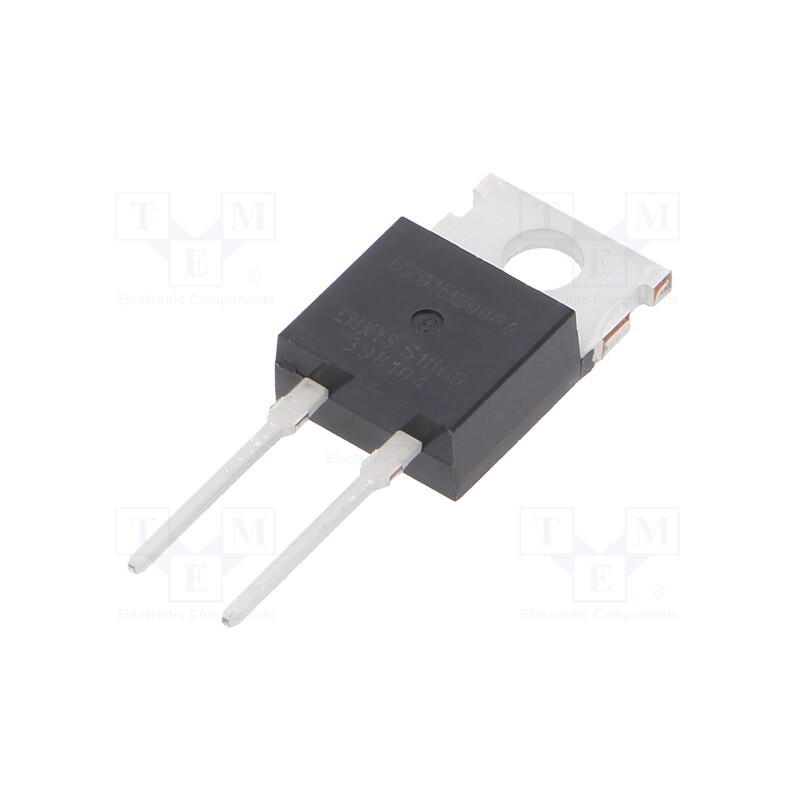 1 pcs x IXYS - DPG15I200PA - Diode: rectifying, THT, 200V, 15A, , Ifsm: 240A, TO220AC, 90W