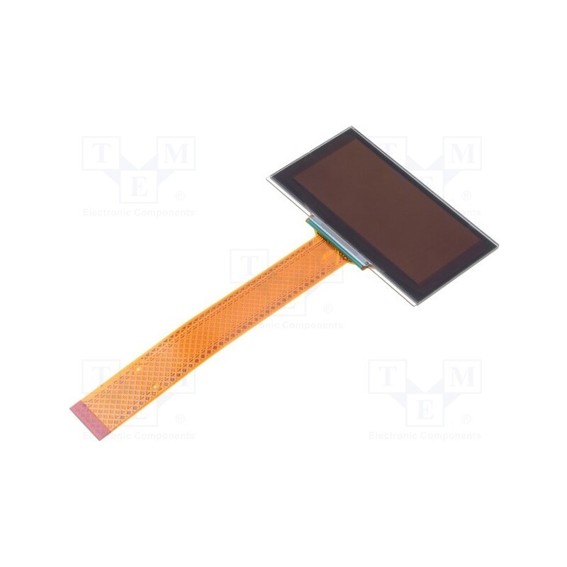 1 pcs x RAYSTAR OPTRONICS - RET012864QGPP3N00000 - Display: OLED, graphical, 128x64, Dim: 73x41.86x3mm, green, PIN: 30