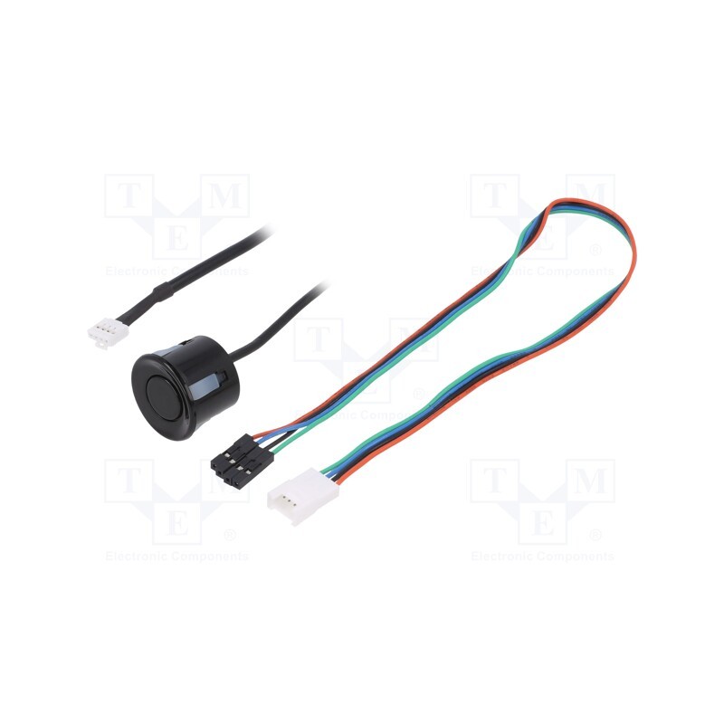 1 pcs x DFROBOT - SEN0312 - Sensor: distance, ultrasonic, 5VDC, UART, 0.28÷4.5m