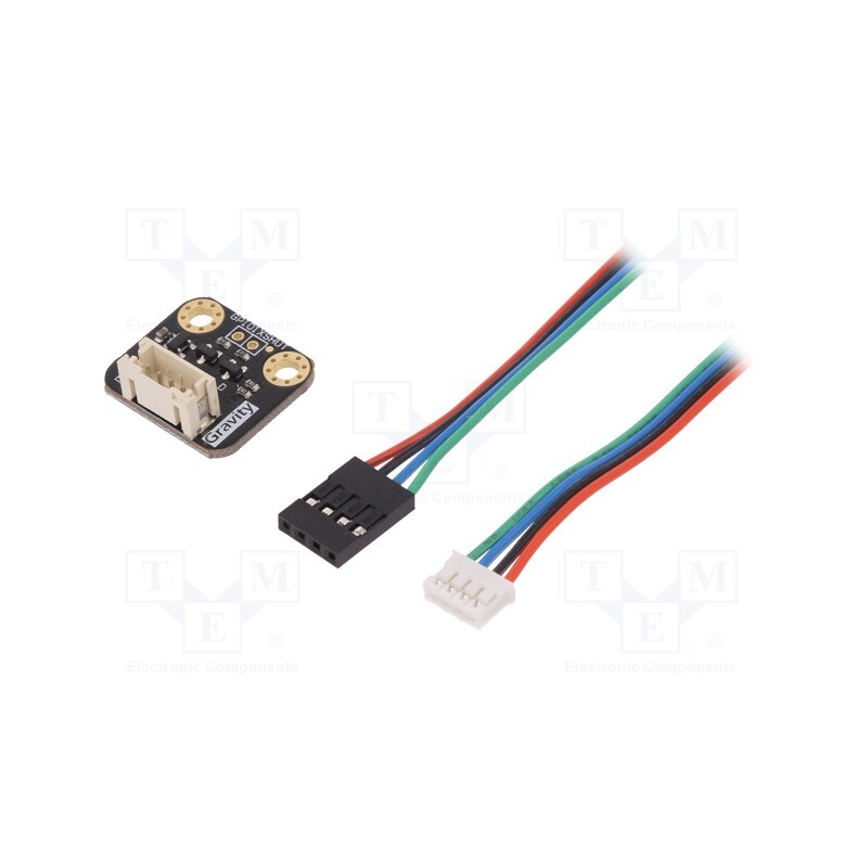 1 pcs x DFROBOT - SEN0245 - Sensor: distance, laser,time-of-flight (ToF), 3.3÷5VDC, I2C, 25°