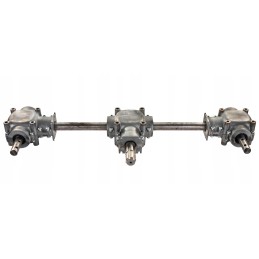 A strong set of 3 aluminum gears for the fertilizer spreader