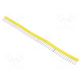 500 pcs x BM GROUP - BM90503 - Tip: bootlace ferrule, insulated, copper, 1mm2, 8mm, tinned, yellow