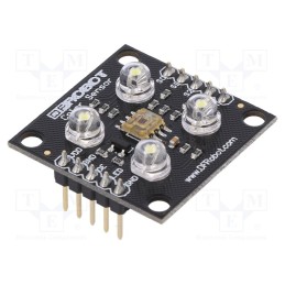 1 pcs x DFROBOT - SEN0101 - Sensor: colour, TTL, 2.7÷5.5VDC, IC: TCS3200