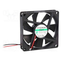 1 pcs x SUNON - ME70151V1-000U-A99 - Fan: DC, axial, 12VDC, 70x70x15mm, 45.63m3/h, 31.5dBA, Vapo, 26AWG
