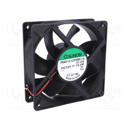 1 pcs x SUNON - PMD1212PMB1-A(2).GN - Fan: DC, axial, 12VDC, 120x120x38mm, 322.8m3/h, 54dBA, ball bearing