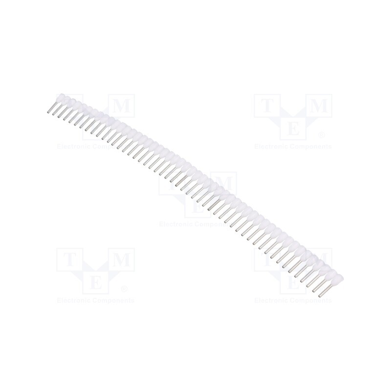 500 pcs x BM GROUP - BM90601 - Tip: bootlace ferrule, insulated, copper, 0.5mm2, 8mm, tinned, tape