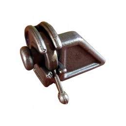 Upper hinge of the rear side of the tipper, turret set