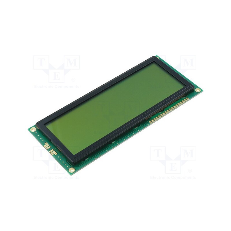 1 pcs x RAYSTAR OPTRONICS - RC2004C-YGN-ESX - Display: LCD, alphanumeric, STN Positive, 20x4, yellow-green