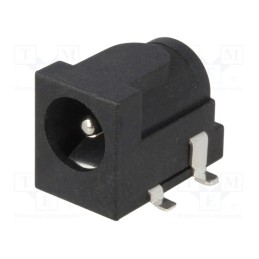 250 pcs x CLIFF - DC10AST (FC68148ST) - Socket, DC supply, male, 5.5/2.1mm, 5.5mm, 2.1mm, SMT, 2A, 12VDC