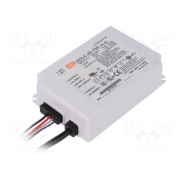 1 pcs x MEAN WELL - ODLC-45-700 - Power supply: switched-mode, LED, 45W, 38÷64VDC, 700mA, 90÷295VAC