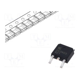 1 pcs x TAIWAN SEMICONDUCTOR - TSM060N03CP ROG - Transistor: N-MOSFET, unipolar, 30V, 51A, 54W, DPAK