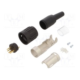 250 pcs x AMPHENOL - T3394518U - Connector: M16,