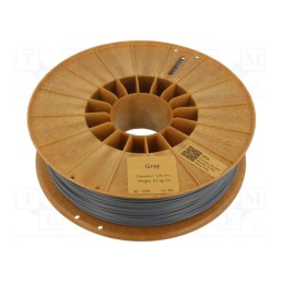 1 rol x ROSA 3D - 5907753130570 - Filament: ASA, 1.75mm, grey, 220÷250°C, 700g, Table temp: 90÷110°C