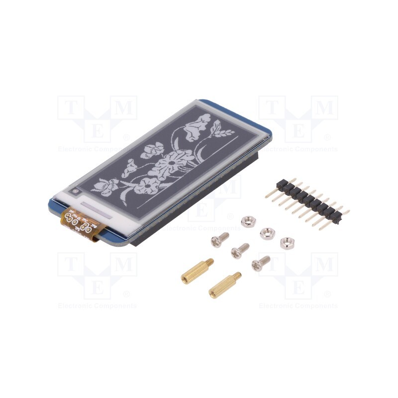 1 pcs x WAVESHARE - 12915 - Display: e-paper, 2.13', 250x122, Dim: 65x30.2mm, black-white