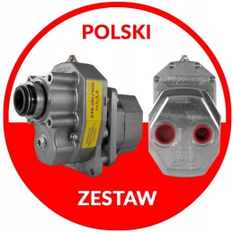 Set of 56l multiplier, PTO pump, rear outputs