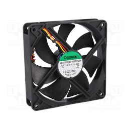 1 pcs x SUNON - EEC0252B3-000U-G99 - Fan: DC, axial, 24VDC, 120x120x25mm, 127.5m3/h, 34dBA, ball bearing