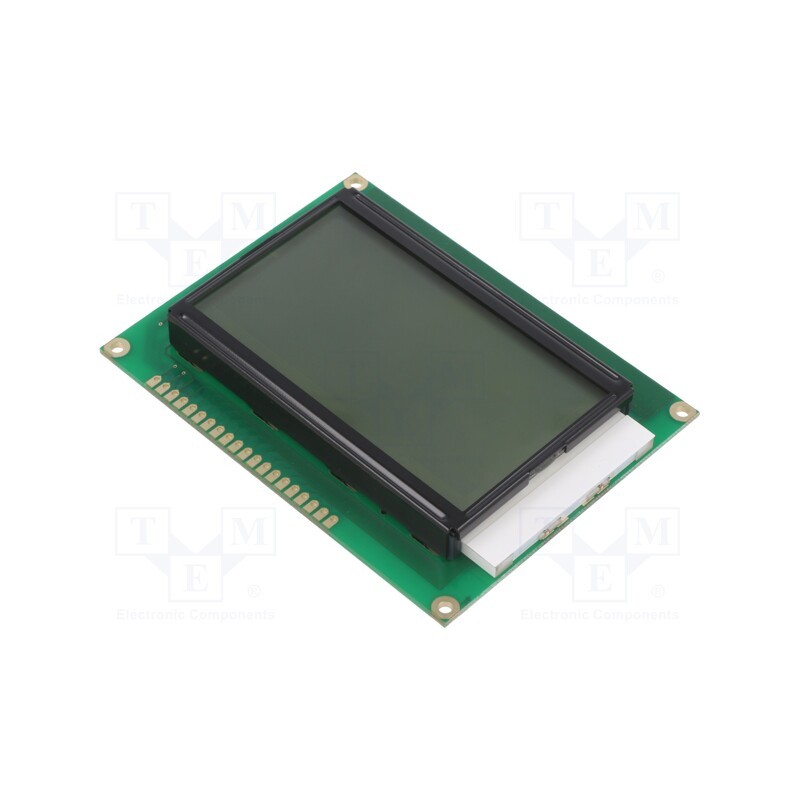 1 pcs x POWERTIP - PG12864WRF-KCN-H-Q - Display: LCD, graphical, 128x64, FSTN Positive, 93x70x14mm, LED