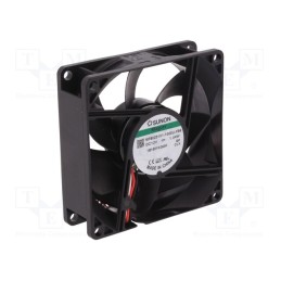 1 pcs x SUNON - MF80251V1-1000U-F99 - Fan: DC, axial, 12VDC, 80x80x25mm, 69.29m3/h, 33dBA, Vapo, 3200rpm