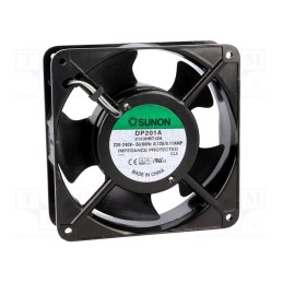1 pcs x SUNON - DP201A2123HBT.GN - Fan: AC, axial, 230VAC, 120x120x38mm, 148m3/h(±10%), 45dBA, 2750rpm